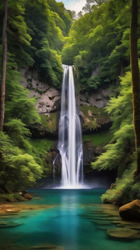 green waterfall,waterfall,water fall,a small waterfall,waterfalls,water falls,wasserfall,falls,brown waterfall,bridal veil fall,ash falls,mountain spring,landscape background,flowing water,japan landscape,cascading,natural scenery,world digital painting,ilse falls,the natural scenery,Photography,General,Natural