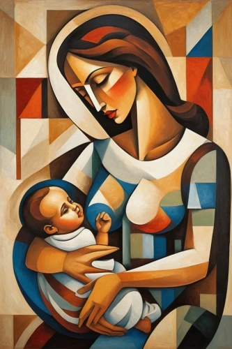 mother with child,holy family,mother and child,breastfeeding,capricorn mother and child,father with child,pregnant woman icon,motherhood,mother-to-child,breast-feeding,mother and infant,mother with children,pietà,mother,little girl and mother,mother kiss,jesus in the arms of mary,david bates,picasso,oil painting on canvas,Art,Artistic Painting,Artistic Painting 45