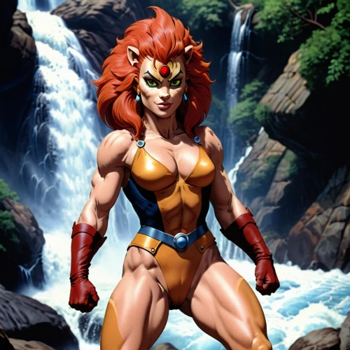 firestar,muscle woman,female warrior,female lion,asuka langley soryu,fantasy woman,ronda,hard woman,warrior woman,female swimmer,symetra,strong woman,lioness,goddess of justice,starfire,red chief,huntress,eva,catarina,darth talon,Photography,General,Cinematic