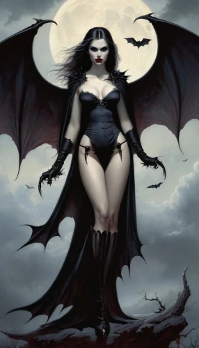 vampire woman,gothic woman,vampire lady,dark angel,vampira,goth woman,dark gothic mood,black angel,angel of death,queen of the night,evil fairy,gothic fashion,deadly nightshade,gothic,evil woman,gothic style,gothic portrait,fantasy woman,vampire bat,vampire,Conceptual Art,Fantasy,Fantasy 29