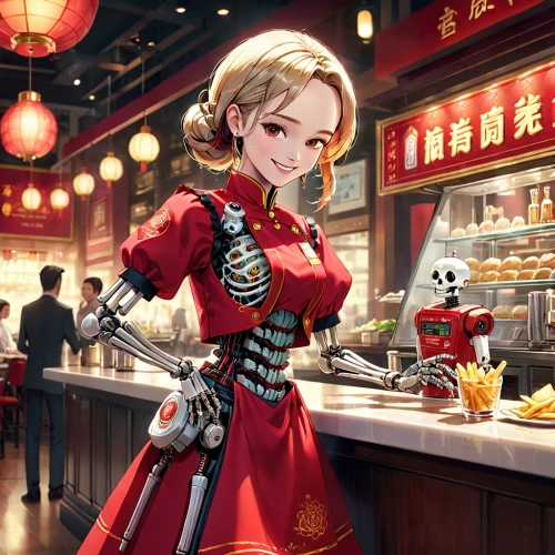 darjeeling,xiaolongbao,yakitori,takoyaki,izakaya,jiaozi,siu mei,guilinggao,hong,teppanyaki,chinese restaurant,xizhi,honmei choco,china cny,chinese background,geisha,chinese cuisine,xiaochi,cg artwork,hwachae,Anime,Anime,Cartoon