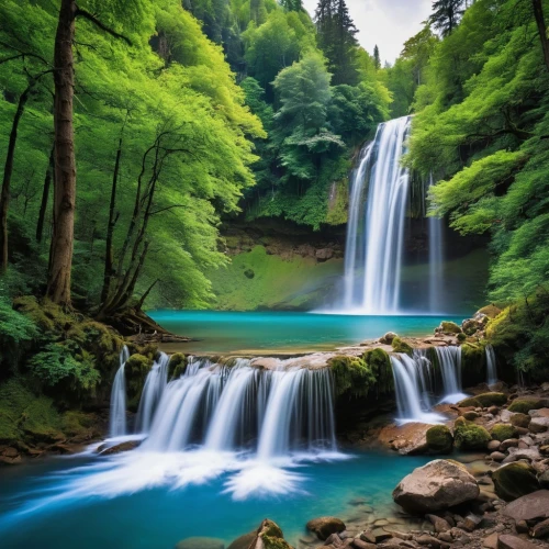 green waterfall,waterfalls,water fall,brown waterfall,green trees with water,waterfall,beautiful landscape,mountain spring,flowing water,beautiful japan,water falls,plitvice,nature landscape,natural scenery,landscapes beautiful,a small waterfall,water flowing,japan landscape,wasserfall,cascading,Photography,General,Realistic