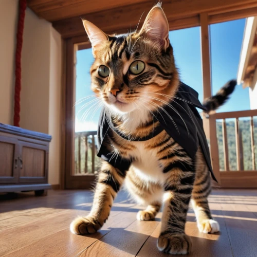 toyger,american shorthair,catwalk,bengal cat,domestic short-haired cat,american bobtail,cat warrior,american wirehair,european shorthair,tabby kitten,cat image,tabby cat,polydactyl cat,tiger cat,cat tail,japanese bobtail,bengal,breed cat,calico cat,cats playing,Photography,General,Realistic