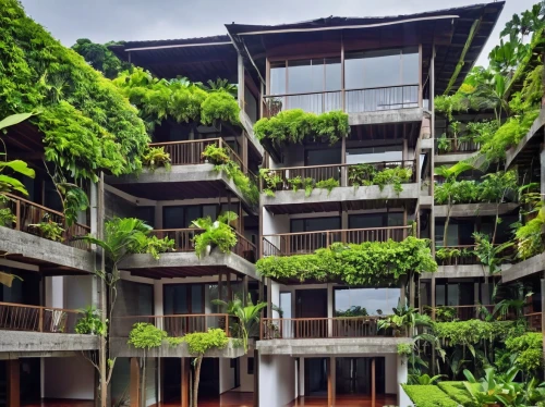 eco hotel,green living,honolulu creeper,apartment building,apartment block,residential building,apartments,singapore,balcony garden,block balcony,an apartment,apartment complex,appartment building,condominium,multi-storey,battery gardens,block of flats,roof garden,residential,eco-construction,Photography,General,Realistic