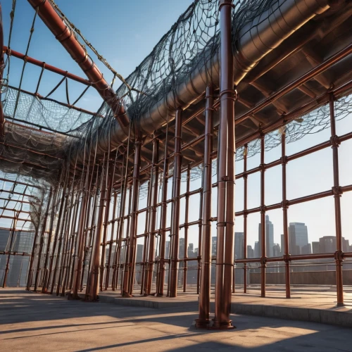 steel construction,steel scaffolding,structural glass,glass facade,the framework,prefabricated buildings,metal cladding,daylighting,steel beams,glass facades,roof structures,hudson yards,glass building,wooden frame construction,outdoor structure,roof truss,glass roof,glass panes,framework,structure silhouette