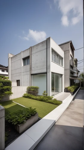 modern house,modern architecture,japanese architecture,residential house,exposed concrete,archidaily,contemporary,asian architecture,residential,concrete construction,cube house,cubic house,concrete,kirrarchitecture,frame house,reinforced concrete,concrete blocks,glass facade,core renovation,dunes house,Photography,General,Realistic