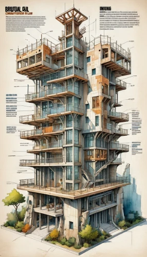 bulding,high-rise building,residential tower,eco-construction,brutalist architecture,building structure,building honeycomb,building material,building construction,futuristic architecture,modern architecture,to build,multi-storey,kirrarchitecture,multi-story structure,building materials,industrial design,tower of babel,condominium,apartment building