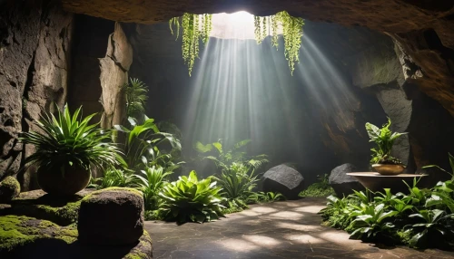 cave church,spiritual environment,light rays,landscape lighting,god rays,the pillar of light,grotto,karst landscape,cave tour,holy place,beam of light,sanctuary,pit cave,cave,karst area,rain forest,the mystical path,tropical jungle,lava cave,cenote,Photography,General,Realistic
