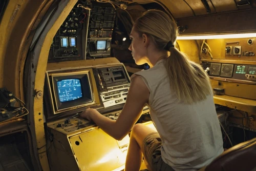 flight engineer,the interior of the cockpit,aircraft cabin,flight instruments,cockpit,controls,passengers,helicopter pilot,captain marvel,pilot,engine room,switchboard operator,instrument panel,flight board,dispatcher,stewardess,fuselage,women in technology,ufo interior,boeing 2707,Photography,General,Realistic