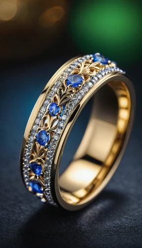 ring with ornament,golden ring,colorful ring,ring jewelry,wedding ring,wedding band,dark blue and gold,gold rings,nuerburg ring,jewelry（architecture）,gold jewelry,circular ring,wedding rings,pre-engagement ring,ring,jewelry manufacturing,gold filigree,diamond ring,engagement ring,finger ring,Photography,General,Realistic