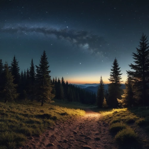 the mystical path,the milky way,milky way,pathway,hiking path,the path,landscape background,milkyway,trails,the way,appalachian trail,trail,the night sky,night sky,the way of nature,the road,road to nowhere,nightsky,full hd wallpaper,nightscape,Photography,General,Realistic