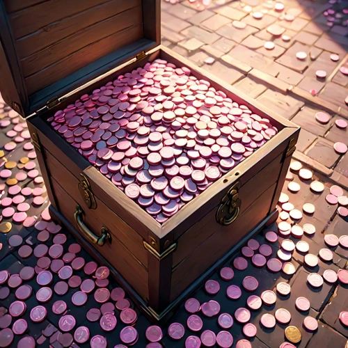 treasure chest,music chest,a drawer,pirate treasure,drawers,drawer,collected game assets,card box,crate of fruit,tokens,pennies,savings box,flower box,card table,gnome and roulette table,rose petals,wooden box,moneybox,heart candies,wooden mockup,Anime,Anime,Cartoon