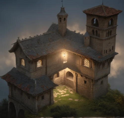 ghost castle,witch's house,haunted castle,castle of the corvin,medieval architecture,medieval castle,haunted cathedral,monastery,fairy tale castle,templar castle,knight's castle,ancient house,castle,medieval,the haunted house,witch house,gold castle,dracula castle,haunted house,fantasy picture,Conceptual Art,Fantasy,Fantasy 01