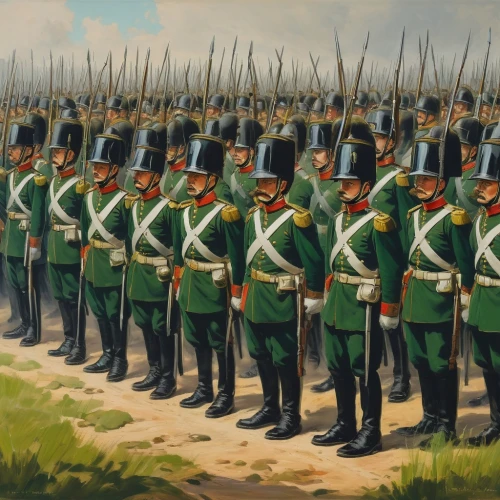 orders of the russian empire,soldiers,the army,federal army,shield infantry,infantry,troop,prussian asparagus,the order of the fields,military organization,patrol,cossacks,french foreign legion,prussian,gallantry,storm troops,officers,cavalry,marching,waterloo,Conceptual Art,Oil color,Oil Color 02