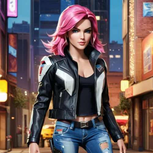 mobile video game vector background,cg artwork,harley,nora,superhero background,action-adventure game,android game,biker,renegade,game illustration,leather jacket,city trans,pink robin,background images,punk,dodge la femme,digital compositing,catwoman,nova,birds of prey-night,Photography,General,Commercial