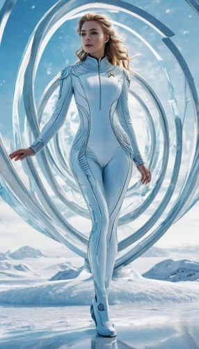 ice queen,suit of the snow maiden,ice princess,the snow queen,sprint woman,ice planet,winterblueher,ice,figure skating,elsa,figure skater,frozen,icy,valerian,aquarius,space-suit,ice hotel,infinite snow,protective suit,icemaker,Conceptual Art,Sci-Fi,Sci-Fi 24