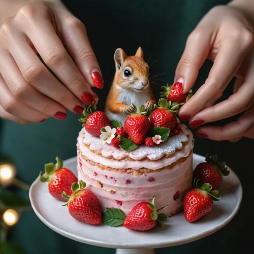 strawberries cake,christmas fox,petit gâteau,strawberrycake,christmas pastry,little cake,christmas cake,sweetheart cake,strawberry dessert,eieerkuchen,adorable fox,strawberry tart,christmas snack,christmas sweets,fruit cake,pâtisserie,christmas animals,sweet food,nut cake,birthday cake,Photography,General,Natural
