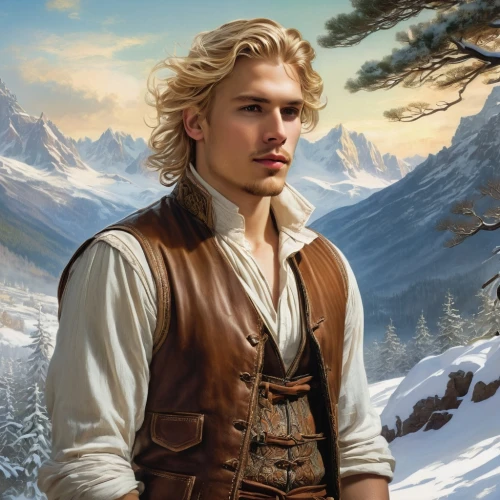 male elf,htt pléthore,fantasy picture,fantasy portrait,eternal snow,cg artwork,newt,robert harbeck,heroic fantasy,cullen skink,fantasy art,east-european shepherd,male character,white rose snow queen,grindelwald,king ortler,hobbit,full hd wallpaper,portrait background,jack rose,Conceptual Art,Fantasy,Fantasy 05