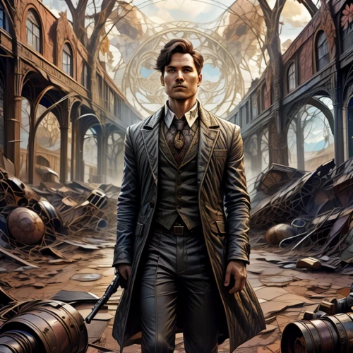 steampunk,newt,star-lord peter jason quill,the doctor,sci fiction illustration,frock coat,sherlock holmes,doctor who,clockmaker,robert harbeck,theoretician physician,cg artwork,holmes,steampunk gears,game illustration,the victorian era,nicholas boots,twelve,watchmaker,lincoln blackwood