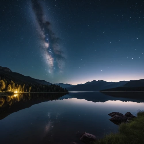 the milky way,japan's three great night views,milky way,milkyway,snake river lakes,heaven lake,night image,astrophotography,the night sky,starnberger lake,astronomy,starry sky,seton lake,nightscape,vermilion lakes,starry night,night sky,night photography,british columbia,perseid,Photography,General,Realistic
