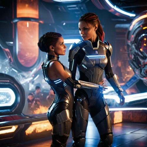 symetra,valerian,community connection,nova,passengers,sci fi,scifi,shepard,andromeda,sci - fi,sci-fi,mother and daughter,futuristic,science fiction,officers,infiltrator,neottia nidus-avis,science-fiction,lost in space,patrols,Photography,General,Sci-Fi
