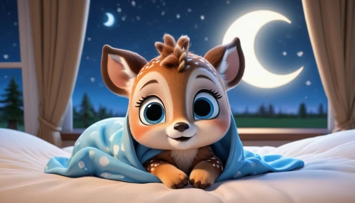 cute fox,cute cartoon image,cute cartoon character,adorable fox,dusk background,child fox,little fox,warm and cozy,night image,furta,canidae,a fox,night time,moonlit night,cute animals,fox,pj,romantic night,pajamas,pjs,Unique,3D,3D Character