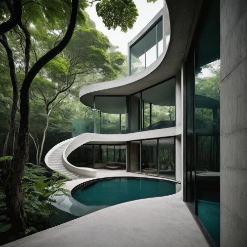 futuristic architecture,asian architecture,modern architecture,japanese architecture,dunes house,chinese architecture,modern house,house in the forest,luxury property,infinity swimming pool,jewelry（architecture）,beautiful home,architecture,cubic house,cube house,walkway,private house,tropical house,zen garden,archidaily,Photography,Documentary Photography,Documentary Photography 04