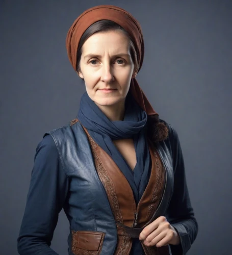 female doctor,kosmea,i̇mam bayıldı,aesulapian staff,violet head elf,the hat of the woman,official portrait,winterblueher,lena,rosa khutor,princess leia,portrait of a woman,female nurse,muslim woman,elaeis,khazne al-firaun,dulzaina,turban,joan of arc,bokah,Photography,Realistic