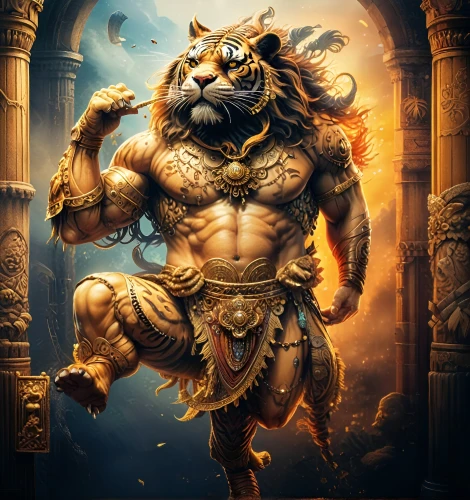 hanuman,forest king lion,lord shiva,zodiac sign leo,god shiva,minotaur,nataraja,lion's coach,ramayan,cat warrior,vishuddha,tribal bull,shiva,lion - feline,lion,sun god,lion father,brahma,ramayana,bengalenuhu