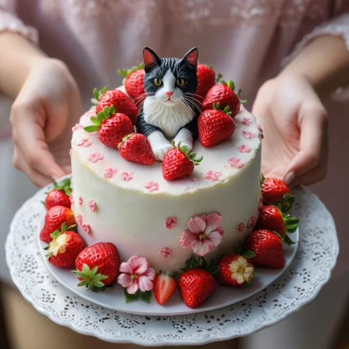 strawberries cake,frog cake,sweetheart cake,cassata,strawberrycake,fondant,cake decorating,little cake,pandoro,petit gâteau,strawberry dessert,easter cake,a cake,torte,fairy penguin,tea party cat,birthday cake,reibekuchen,bowl cake,wedding cake,Photography,General,Natural