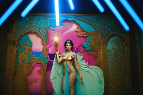 goddess of justice,neo-burlesque,fantasy woman,3d fantasy,cleopatra,cosmetics counter,fantasia,queen cage,partition,asian vision,blue enchantress,orientalism,rem in arabian nights,figure of justice,secret garden of venus,oriental princess,barbie,jasmine,tantra,the throne