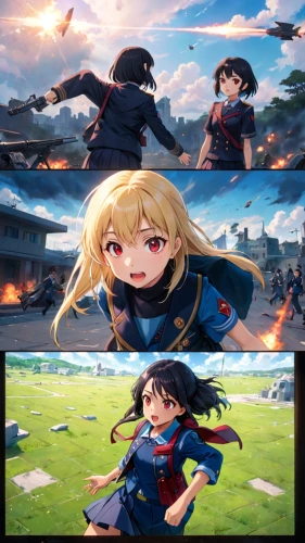 tsumugi kotobuki k-on,kantai,lost in war,historical battle,fighting poses,honolulu,war,explosion,explosions,naval battle,fighter destruction,explosion destroy,iwo jima,world war,poi,the war,kamikaze,children of war,battlefield,backgrounds,Anime,Anime,Traditional