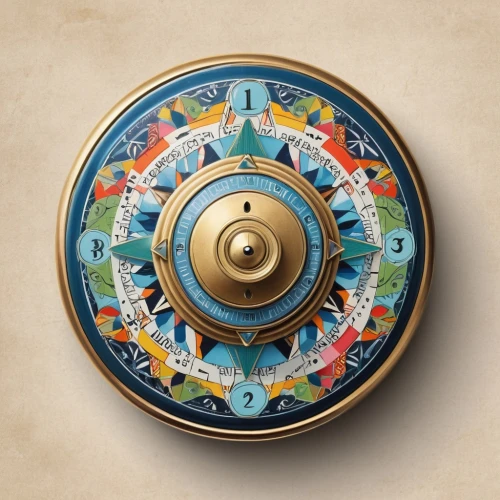magnetic compass,dharma wheel,dartboard,decorative plate,circular ornament,ornate pocket watch,compass,circular puzzle,bearing compass,ship's wheel,mechanical puzzle,dart board,escutcheon,compass direction,brooch,gyroscope,chronometer,gnome and roulette table,sewing button,tibetan bowl,Unique,Design,Infographics