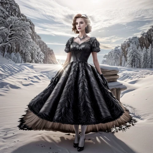 the snow queen,gothic dress,suit of the snow maiden,winter dress,hoopskirt,white rose snow queen,ice princess,ice queen,overskirt,eternal snow,ball gown,gothic fashion,swath,celtic queen,dress walk black,frozen,glory of the snow,evening dress,white winter dress,madonna