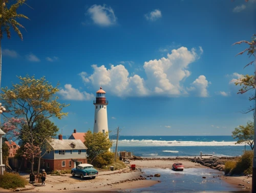 electric lighthouse,lighthouse,pigeon point,light house,seaside resort,petit minou lighthouse,red lighthouse,seaside country,coastal landscape,palmetto coasts,santa cruz,popeye village,tybee island,beach landscape,florida,crisp point lighthouse,coastal road,baja california sur,south seas,cuba background,Photography,General,Cinematic