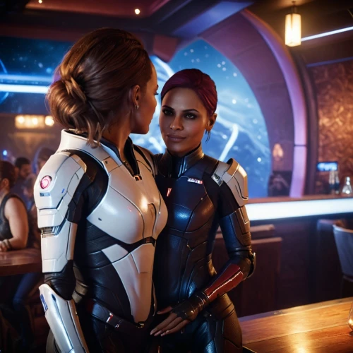 community connection,symetra,passengers,girlfriends,shepard,andromeda,pub,mother and daughter,unique bar,sterntaler,officers,valerian,married couple,bar,nova,clubbing,infiltrator,drinking establishment,mom and daughter,companion,Photography,General,Cinematic