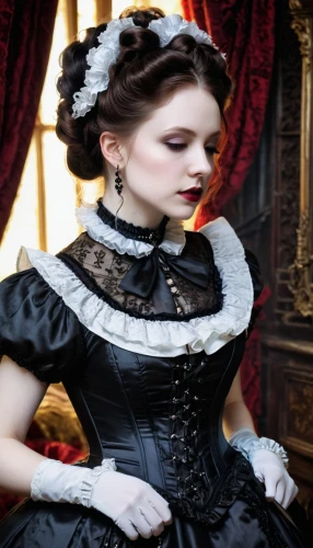 victorian lady,victorian style,victorian fashion,gothic fashion,gothic dress,the victorian era,gothic portrait,victorian,queen of hearts,gothic woman,corset,overskirt,ball gown,elizabeth i,rococo,bodice,gothic style,bridal clothing,the carnival of venice,celtic queen,Conceptual Art,Fantasy,Fantasy 11