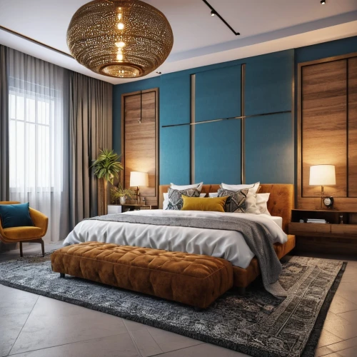 modern decor,modern room,contemporary decor,interior modern design,interior decoration,room divider,sleeping room,3d rendering,interior design,guest room,bedroom,search interior solutions,great room,interior decor,render,patterned wood decoration,luxury home interior,guestroom,boutique hotel,ornate room,Photography,General,Realistic