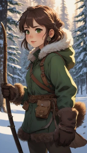 eskimo,mountain guide,siberian,winter clothing,tundra,chara,dacia,parka,winter clothes,winter background,west siberian laika,robin hood,adventurer,mammoth,nordic bear,northern,montana,in the winter,winter,wood elf,Illustration,American Style,American Style 08