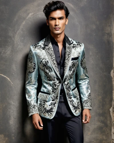 bolero jacket,men's suit,indian celebrity,wedding suit,fashion shoot,bollywood,men's wear,navy suit,male model,men clothes,brown fabric,raw silk,devikund,turquoise leather,man's fashion,indian,romantic look,indian paisley pattern,ethnic design,kabir,Photography,Fashion Photography,Fashion Photography 23
