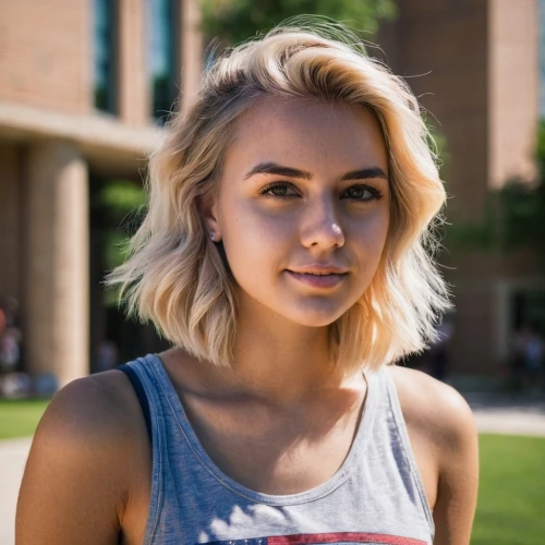 girl in t-shirt,college student,short blond hair,wallis day,cool blonde,blonde girl,beautiful young woman,blonde woman,pretty young woman,tori,girl portrait,academic,fay,swedish german,australian,blonde hair,aussie,paloma,blond girl,student with mic,Photography,Documentary Photography,Documentary Photography 23