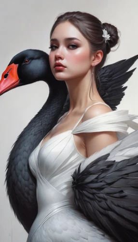 mourning swan,black swan,araucana,swan,crow queen,white swan,corvidae,flightless bird,constellation swan,swan lake,red beak,belostomatidae,avian,ornithology,paridae,exotic bird,corvus,larus,bird painting,dodo