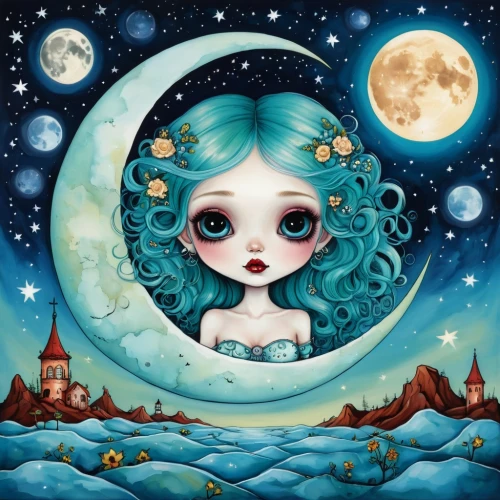 moonbeam,moon and star background,blue moon rose,stars and moon,moon night,moonlit night,moon and star,blue moon,moon phase,the moon and the stars,moonlit,moon addicted,starry sky,celestial body,moon,hanging moon,moon shine,celestial bodies,mermaid background,lunar,Illustration,Abstract Fantasy,Abstract Fantasy 10