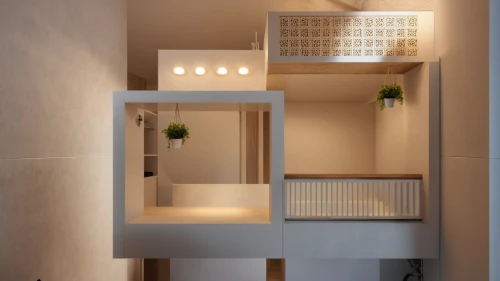 hallway space,room divider,shared apartment,an apartment,walk-in closet,apartment,sky apartment,3d rendering,modern minimalist bathroom,under-cabinet lighting,modern room,block balcony,inverted cottage,cubic house,laundry room,wall lamp,archidaily,kitchen design,core renovation,capsule hotel,Photography,General,Realistic
