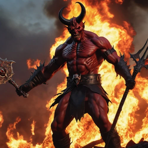 hellboy,splitting maul,fire devil,devil,maul,massively multiplayer online role-playing game,devils,death god,diablo,darth maul,the devil,krampus,devil's golf course,burning earth,devil wall,heaven and hell,lake of fire,lucifer,satan,daemon,Photography,General,Realistic