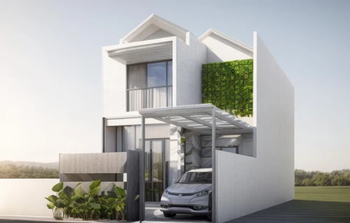 cubic house,smart house,cube stilt houses,modern house,eco-construction,cube house,smart home,inverted cottage,modern architecture,folding roof,frame house,electric charging,residential house,grass roof,garden elevation,heat pumps,electric mobility,two story house,dunes house,house shape,Common,Common,Natural