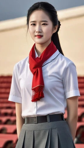 flight attendant,stewardess,on a red background,korean culture,mulan,shenzhen vocational college,korean,pyongyang,korean drama,school uniform,girl in a historic way,martial arts uniform,hanbok,miss vietnam,samcheok times editor,red background,korean history,chinese background,a uniform,nurse uniform,Photography,General,Realistic