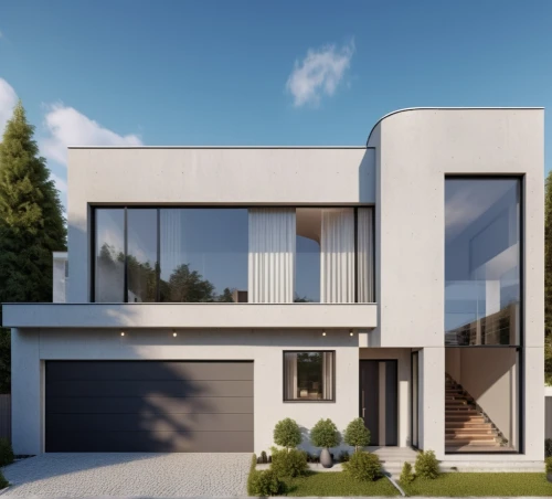 modern house,3d rendering,modern architecture,render,frame house,house shape,dunes house,stucco frame,contemporary,mid century house,modern style,exterior decoration,cubic house,residential house,housebuilding,arhitecture,two story house,house drawing,crown render,landscape design sydney,Photography,General,Realistic