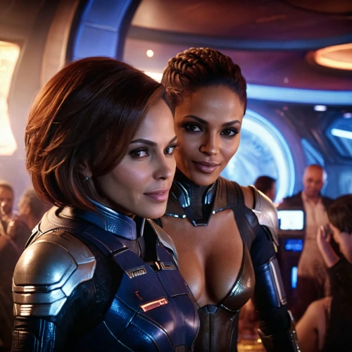 valerian,passengers,guardians of the galaxy,girlfriends,officers,beauty icons,trinity,symetra,gladiators,community connection,married couple,singer and actress,mother and daughter,xmen,star ship,shepard,sci fi,icons,them,birds of prey,Photography,General,Cinematic