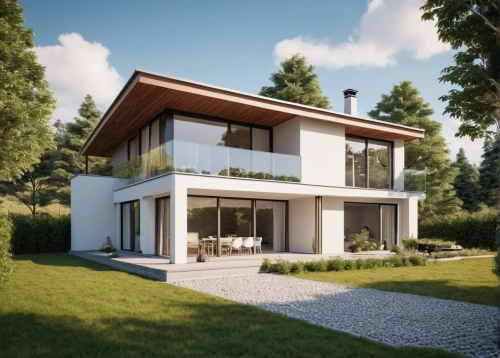 modern house,3d rendering,smart home,render,mid century house,modern architecture,villa,eco-construction,smart house,frame house,residential house,house drawing,exzenterhaus,danish house,garden elevation,house shape,floorplan home,modern style,luxury property,holiday villa,Photography,General,Realistic